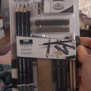 Royal & Langnickel essentials Sketching Set RSET-ART2509 Graphite Charcoal Past…